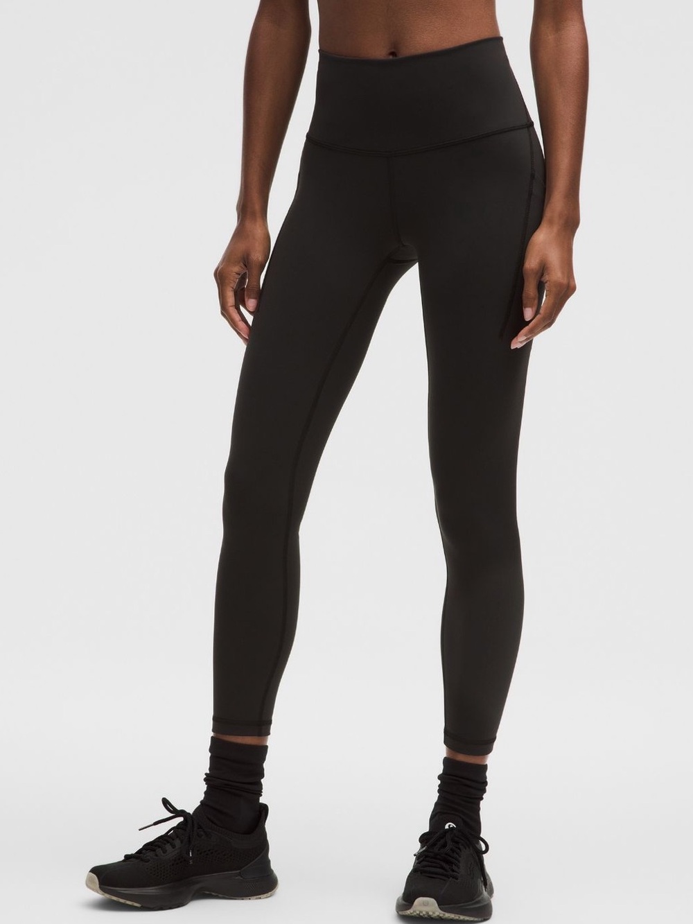 Lululemon Wunder Train High-Rise Tight with Pockets, Black, size 12 EUC